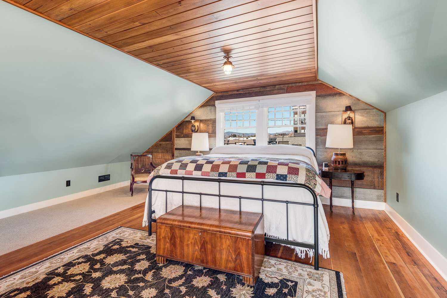 Stahancyk House - LaFollette House, Upstairs Bedroom - Prineville, Oregon