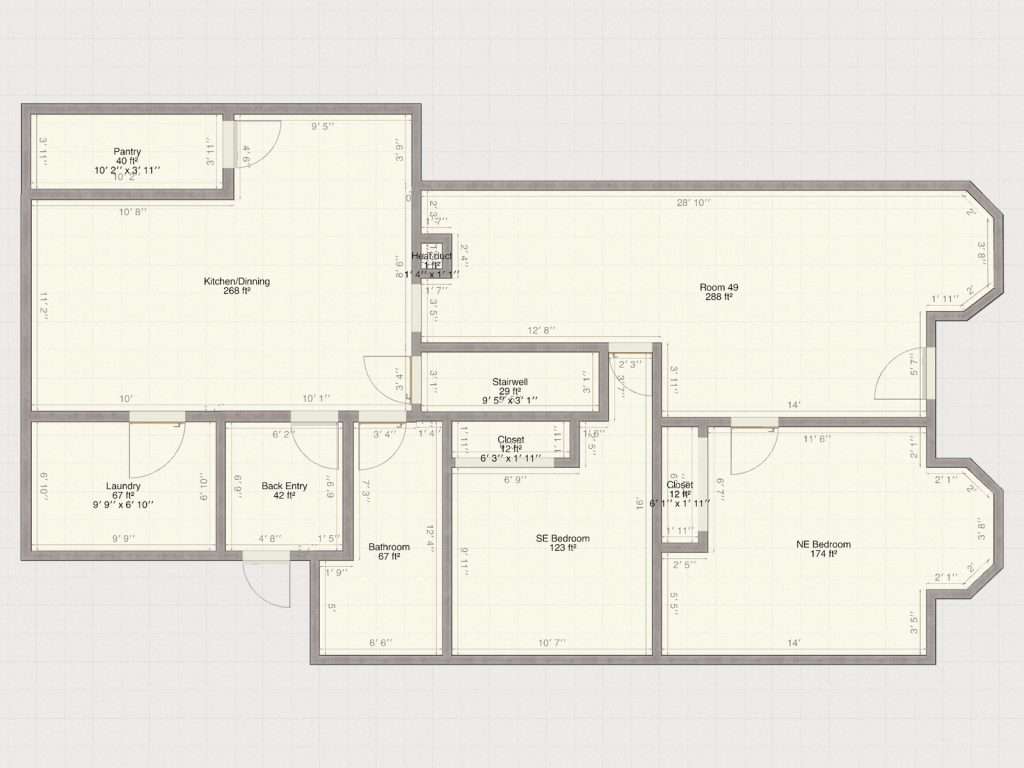 Noble House by Stahancyk House, Floor Plan